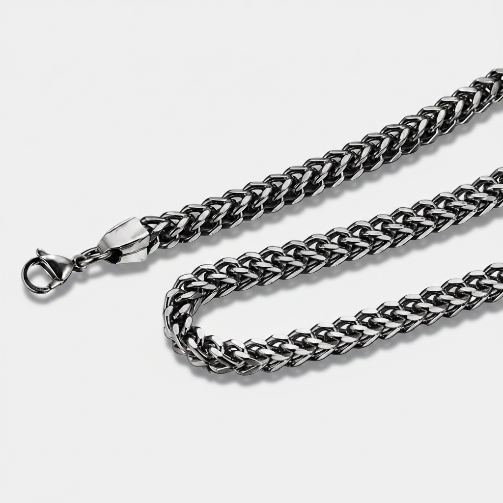 Oxidised Curb Chain 5MM