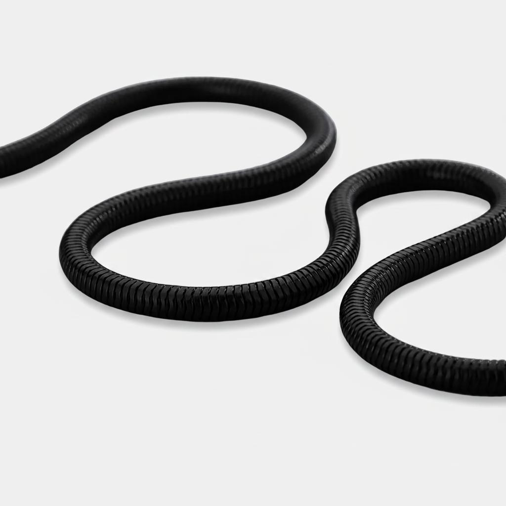 Black Herringbone Chain 3MM