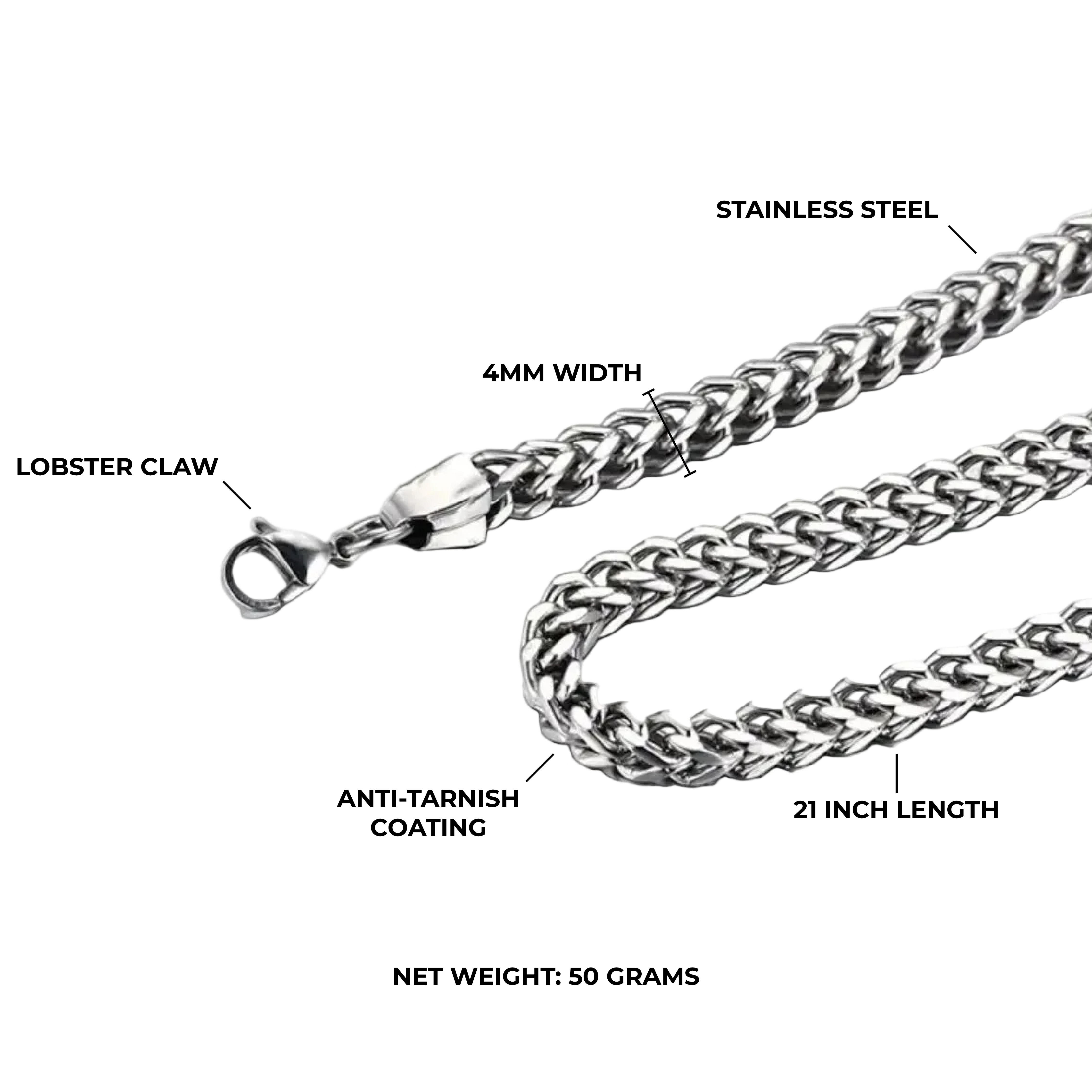 Curb Chain 4MM