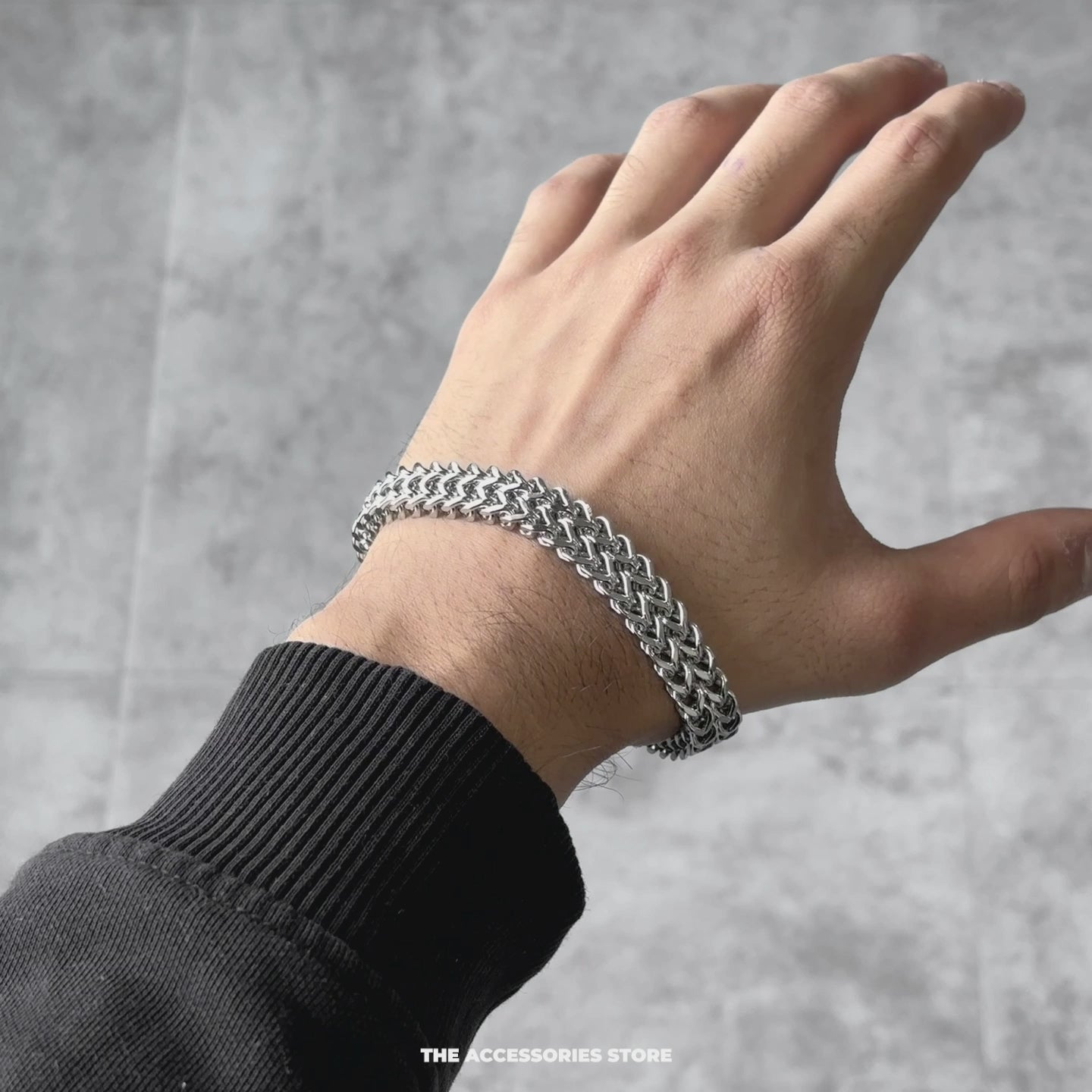 Dual Curb Bracelet 10MM